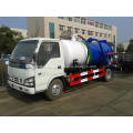 ISUZU 3000 liters vacuum sewage suction tank truck